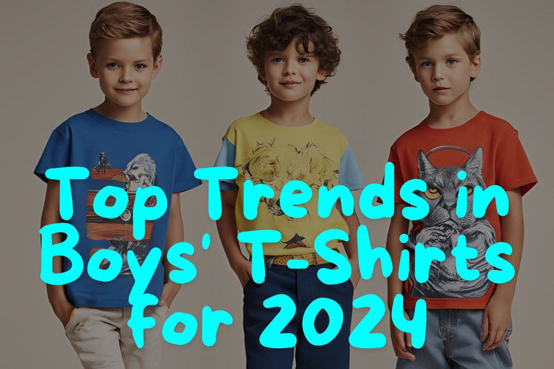 Top Trends in Boys' T-Shirts for 2024 || The 90s Store