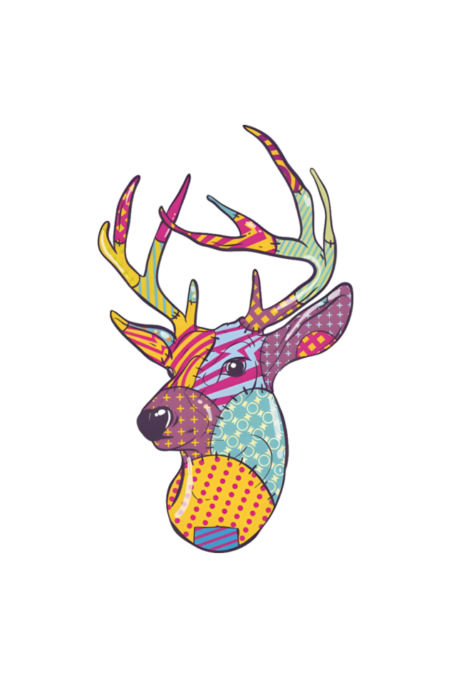 Reindeer Printed Polo T-shirts for Men | Buy printed polo t-shirts online