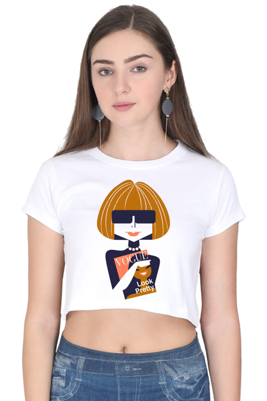 Fashionista Printed Crop tops for women | Buy crop tops online India