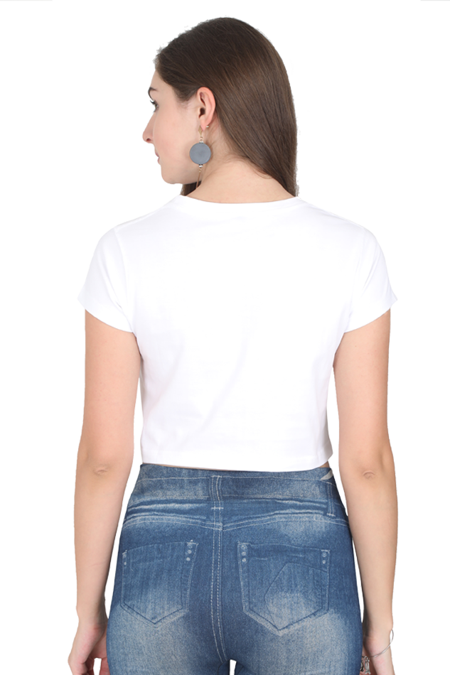 Shhh Printed Crop tops for women | Buy crop tops online India