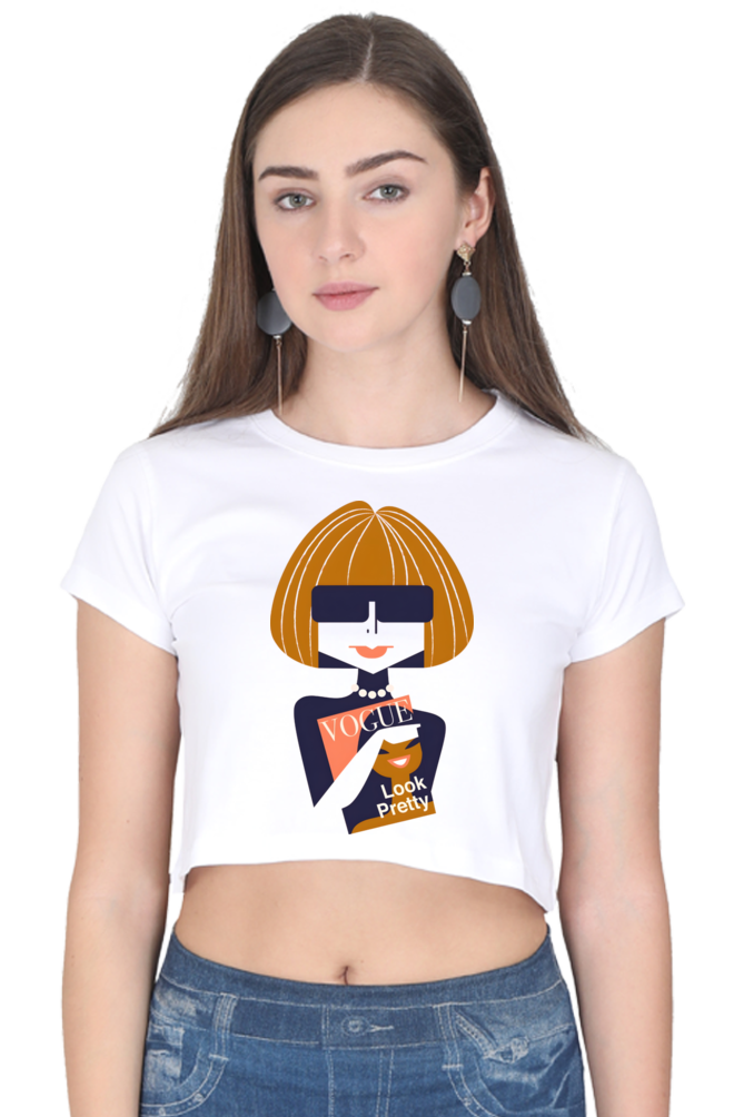 Fashionista Printed Crop tops for women | Buy crop tops online India