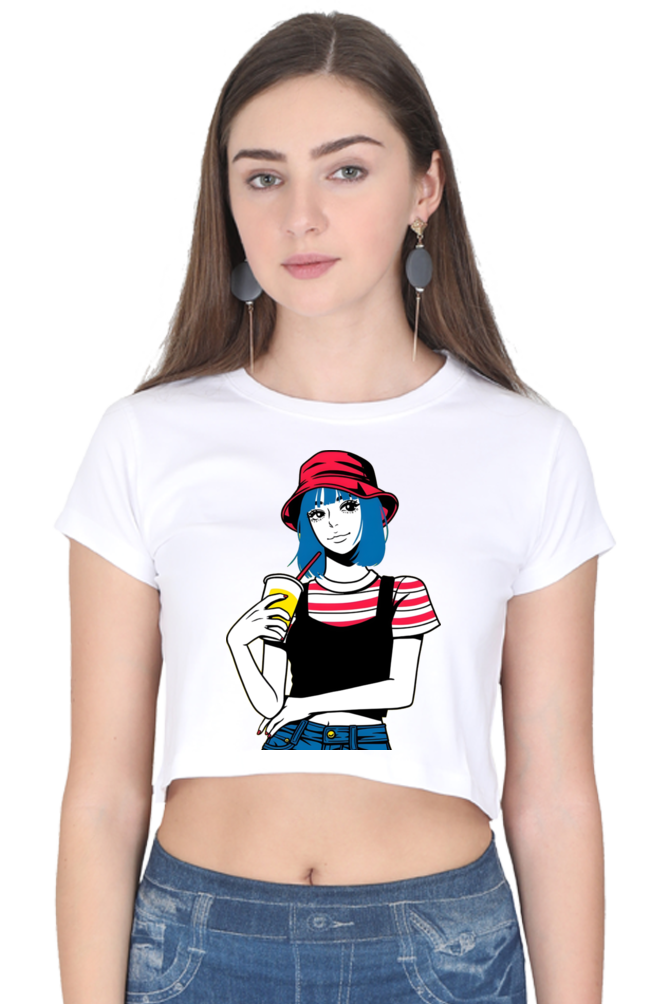 Tom Boy Printed Crop tops for women | Buy crop tops online India