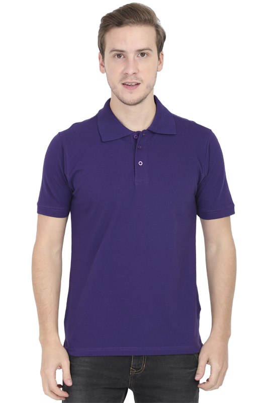 Purple Polo T-shirts for Men | Buy polo t-shirts online