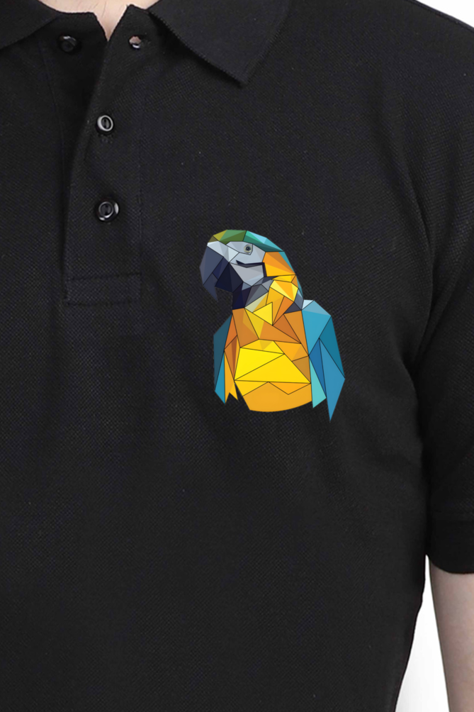 Parrot Printed Polo T-shirts for Men | Buy printed polo t-shirts online