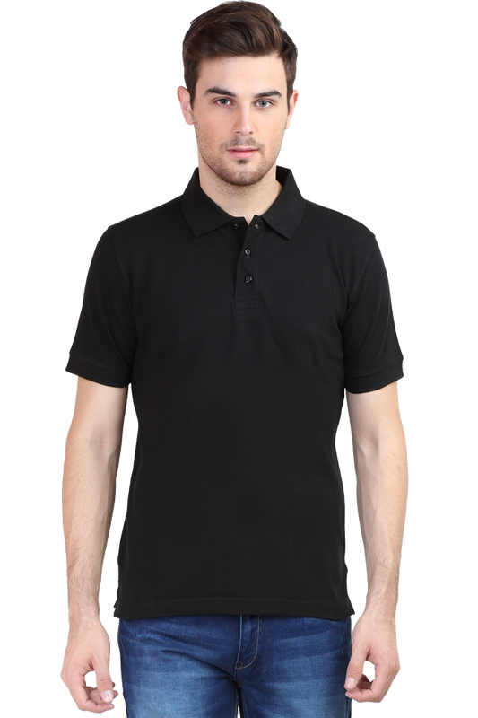 Black Polo T-shirts for Men | Buy polo t-shirts online