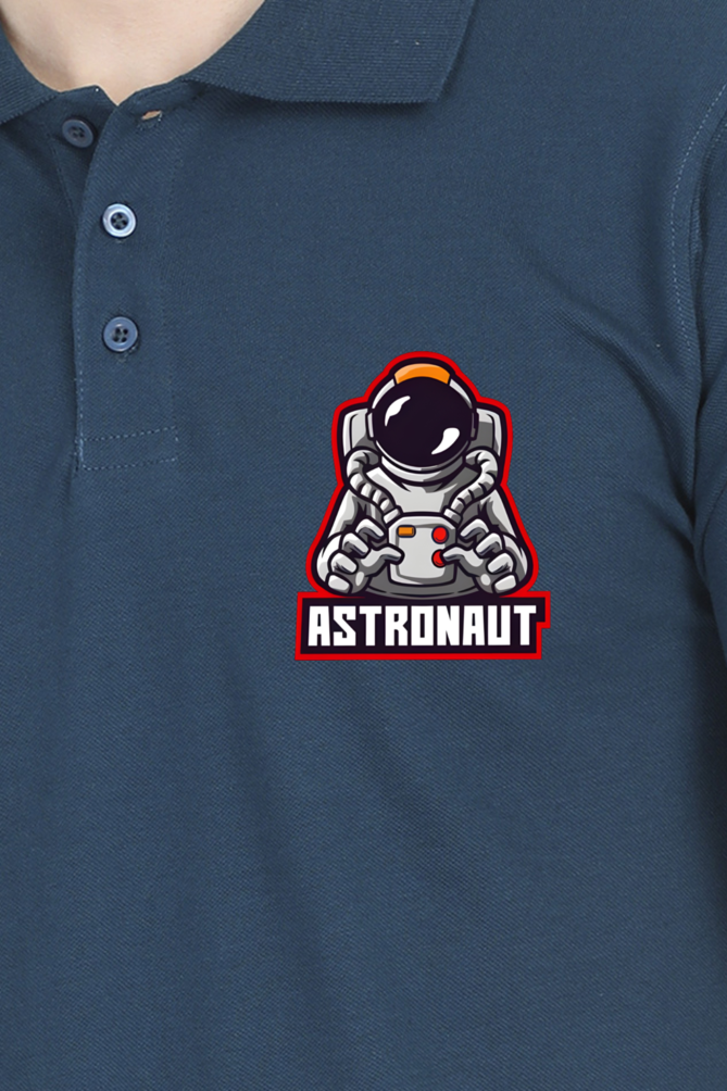 Astronaut Printed Polo T-shirts for Men | Buy printed polo t-shirts online