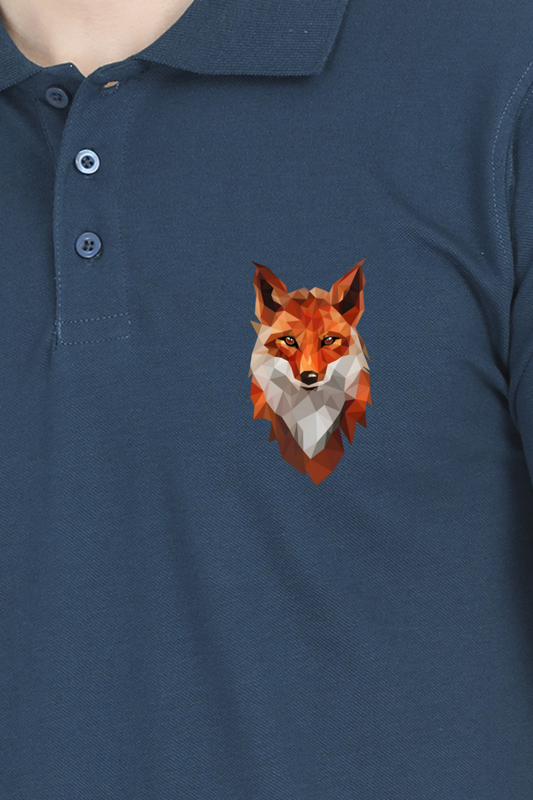 Fox Head Printed Polo T-shirts for Men | Buy printed polo t-shirts online