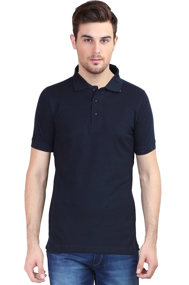 Navy Blue Polo T-shirts for Men | Buy polo t-shirts online