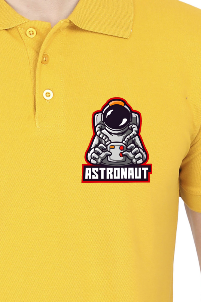 Astronaut Printed Polo T-shirts for Men | Buy printed polo t-shirts online