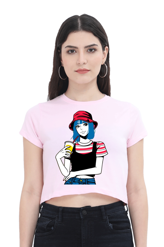 Tom Boy Printed Crop tops for women | Buy crop tops online India