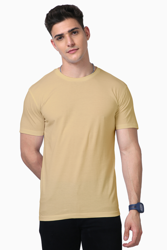 Beige Supima t-shirts for men | The World's Finest Cotton | Buy Supima t-shirts online