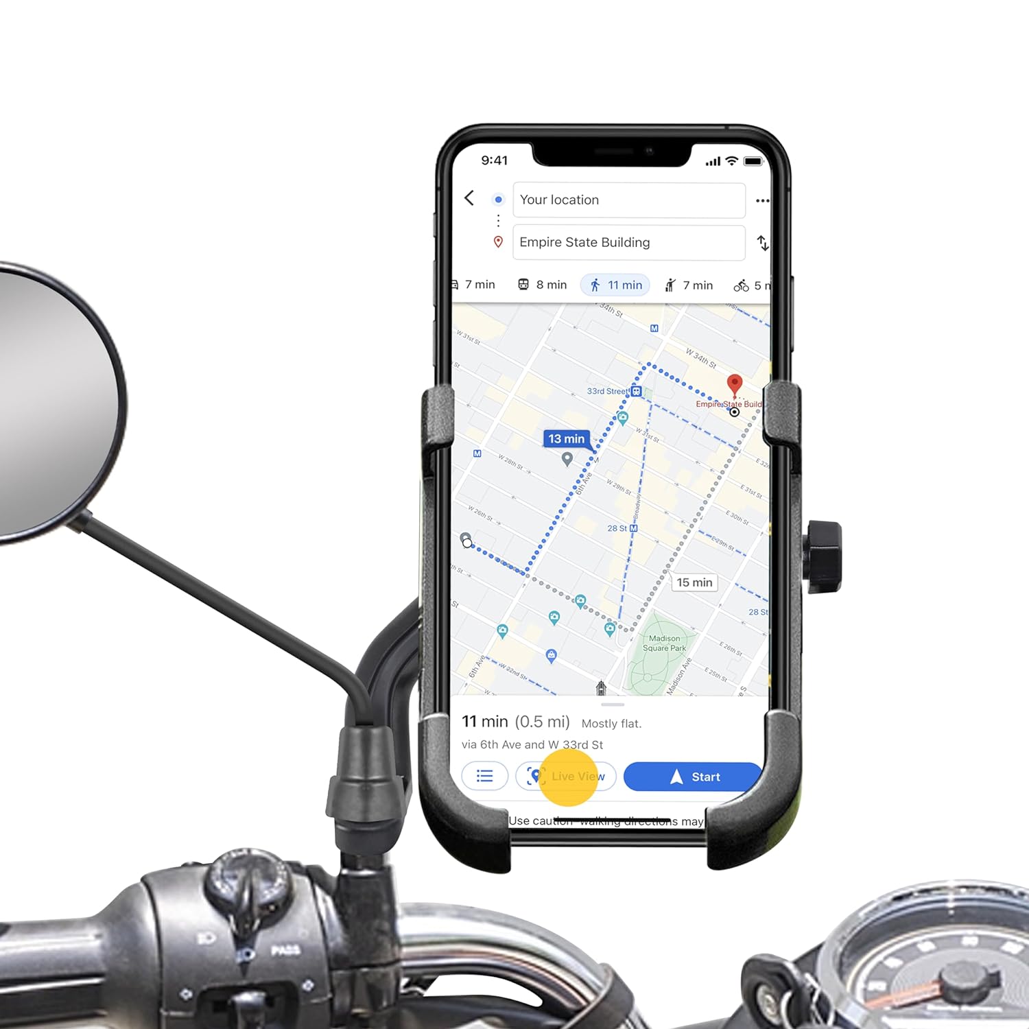 mobile phone holder for bike