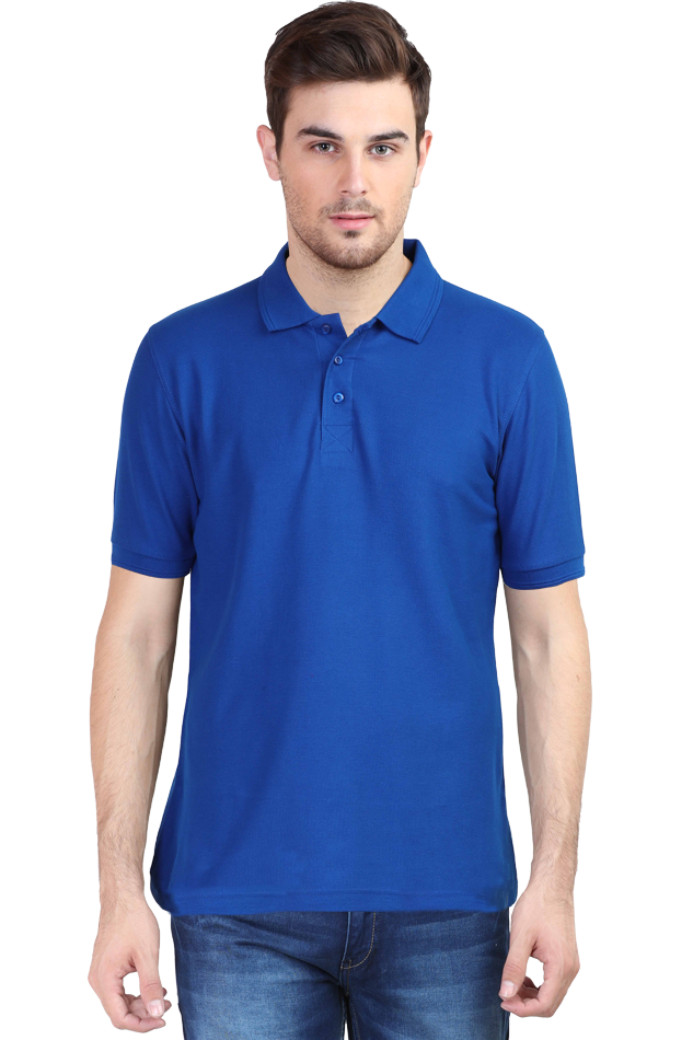 Royal Blue Polo T-shirts for Men | Buy polo t-shirts online