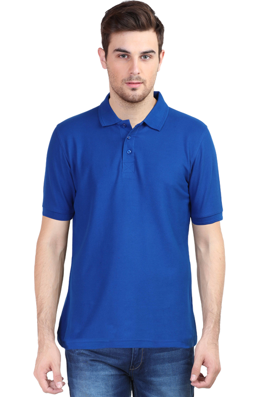 Royal Blue Polo T-shirts for Men | Buy polo t-shirts online